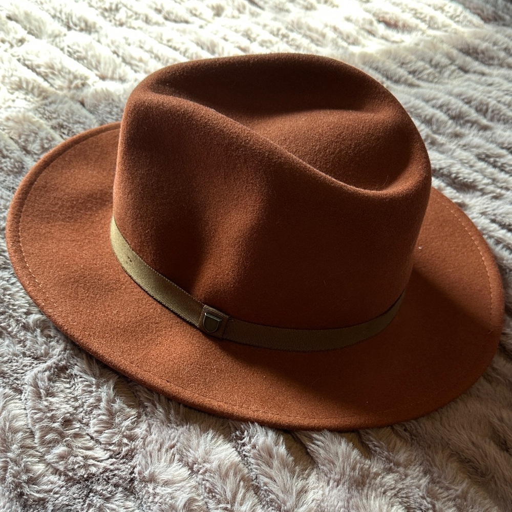 Brixton Rust Fedora Hat
